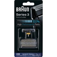 Braun Series 3 BR-KP505, Tête de rasage Noir, Tête de rasage, 1 tête(s), Noir, Plastique, Métal, Braun, geschikt voor de scheerapparaten 380, 360, 5877, 5874, 5775, 5770, 5715, 5665, 5614, 5612, 5600,...