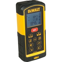 DEWALT DW03101 Mètre laser portable Noir, Jaune 100 m, Télémètre Noir/Jaune, Mètre laser portable, m, Noir, Jaune, Numérique, 100 m, 1 mm