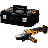 DEWALT Meuleuse d'angle à tête plate sans fil DCG405FNT, 18 Volt Noir/Jaune
