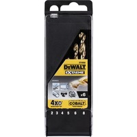 DEWALT Set de forets métal HSS(E)-Co DT 4956, 6 pièces, Jeu de mèches de perceuse 