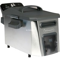 DeLonghi F 44510 CZ friteuse Unique 3 L Autonome 3200 W Noir, Acier inoxydable Acier inoxydable brossé/Noir, 3 L, 1 kg, 3 L, Unique, Noir, Acier inoxydable, Autonome