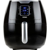 Domo DELI-FRYER XXL Unique 5,5 L Autonome Friteuse d’air chaud Noir, Argent, Friteuse à air chaud Noir, Friteuse d’air chaud, 5,5 L, 1,5 kg, 80 °C, 200 °C, 30 min