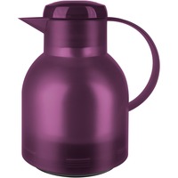 Emsa SAMBA thermos 1 L aubergine, Translucide, Verseuse isotherme Aubergine, 1 L, aubergine, Translucide, Polypropylène (PP), 12 h, 24 h, 178 mm