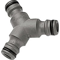 GARDENA 3-voies (934-50), Raccord Gris, Raccords de tuyaux, Gris