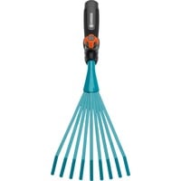 GARDENA Balai à gazon combisystem Turquoise/Noir, Râteau manuel, Acier, Duroplast, Noir/Orange, 1 pièce(s), 120 mm