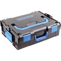 GEDORE L-BOXX® 136 avec poignée frontale, Boîte à outils Noir/Bleu, 2823691