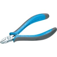 GEDORE Mini-pince coupante VDE pour électroniques, Tenailles de cran Noir/Bleu, 6727930