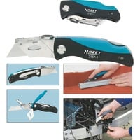 Hazet Couteau pliant 2157-1 Noir/Bleu