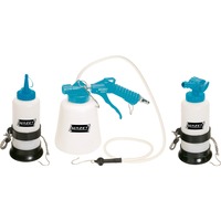 Hazet Kit de purge de freins pneumatique 4969-1/3, Dégazeur Bleu