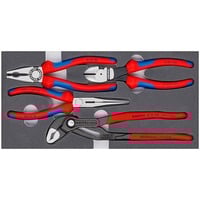 KNIPEX Jeu de pinces Basic 00 20 01 V15, Set de pinces 4 pièces