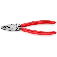 KNIPEX Pince à sertir pour embouts de câble 97 71 180 gainées en plastique, polie