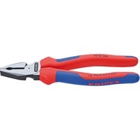 KNIPEX Pince universelle à forte démultiplication, Pinces Bleu, Pinces d'électricien, Acier, Plastique, Bleu/rouge, 20 cm, 342 g