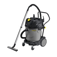 Kärcher NT 65/2 Tact² Noir, Gris, Jaune 65 L 2760 W, Aspirateur sec/humide Gris, Sec&humide, Noir, Gris, Jaune, Rotatif, 65 L, 148 L/s, 25,4 kPa