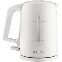 Krups BW2441 bouilloire 1,6 L 2200 W Blanc Blanc, 1,6 L, 2200 W, Blanc, Acier inoxydable, Indicateur de niveau d'eau, Filtrage
