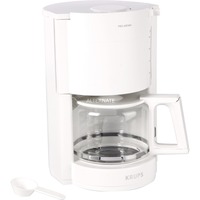 Krups F30901 machine à café Machine à café filtre, Machine à café à filtre Blanc, Machine à café filtre, 1050 W, Blanc