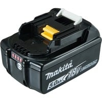 Makita 197280-8 batterie et chargeur d’outil électroportatif Batterie, Lithium-Ion (Li-Ion), 5 Ah, 18 V, Makita, Noir