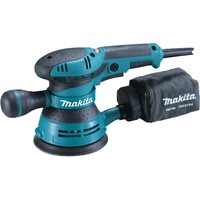 Makita BO5041J ponceuse Ponceuse orbitale 300 W Bleu/Noir, Ponceuse orbitale, 12000 OPM, 300 W, 218 mm, 123 mm, 153 mm