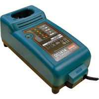 Makita DC1414 Chargeur de batterie Bleu, Chargeur de batterie, Makita, Noir, Turquoise, 1,17 h, Secteur, 230 V