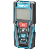 Makita LD030P télémètre Noir, Turquoise 0 - 30 m Bleu/Noir, Noir, Turquoise, IP54, AAA, 1,5 V, 53 x 115 x 25 mm, 95 g