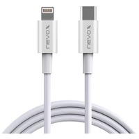 Nevox 1701 câble Lightning 1 m Blanc Blanc, 1 m, Lightning, USB C, Mâle, Mâle, Blanc