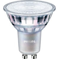Philips Master LEDspot MV ampoule LED 4,9 W GU10, Lampe à LED 4,9 W, 50 W, GU10, 355 lm, 25000 h, Blanc chaud