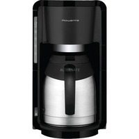 Rowenta CT3818 machine à café Semi-automatique Machine à café filtre, Machine à café à filtre Noir, Machine à café filtre, Café moulu, Noir, Argent