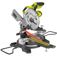 Ryobi EMS254L 4500 tr/min 2000 W, Coupe-et scie à onglet Vert/gris, 4500 tr/min, Secteur, 2000 W, 25,4 cm
