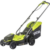 Ryobi OLM1833B Tondeuse à gazon poussée Batterie Noir, Vert Vert/Noir, Tondeuse à gazon poussée, 33 cm, 2,5 cm, 6,5 cm, 35 L, 4 roue(s)