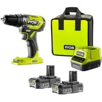 Ryobi Perceuse-visseuse à percussion sans fil ONE+, Perceuse à percussion Vert/Noir