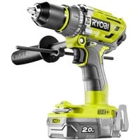 Ryobi R18PD7-220B 1800 tr/min Sans clé 1,7 kg Noir, Jaune, Perceuse à percussion Vert/Noir, Perceuse à poignée pistolet, Sans clé, Sans brosse, 1,3 cm, 1800 tr/min, 5,4 cm