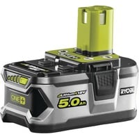 Ryobi RB18L50 Lithium-Ion 5000mAh 18V batterie rechargeable Gris/Vert, 5000 mAh, Lithium-Ion (Li-Ion), 18 V, Noir, Vert, Gris, 1 pièce(s)