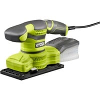 Ryobi RSS200-G Ponceuse à disque 12000 tr/min Vert, Gris 200 W, Ponceuse vibrante Vert/Noir, Ponceuse à disque, Bride/Velcro, Vert, Gris, 12000 tr/min, 2 mm, 87 dB