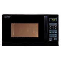 SHARP R-642BKW Comptoir Micro-onde combiné 20 L 800 W Noir, Four à micro-ondes Noir, Comptoir, Micro-onde combiné, 20 L, 800 W, Tactile, Noir