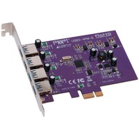 Sonnet USB3-4PM-E carte et adaptateur d'interfaces Interne USB 3.2 Gen 1 (3.1 Gen 1), Contrôleur USB PCIe, USB 3.2 Gen 1 (3.1 Gen 1), PCIe 2.0, Fresco Logic, 5 Gbit/s