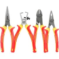Stanley Set de pinces VDE FATMAX, 4 pièces Rouge/Jaune