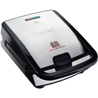 Tefal SW 852D, Machine à croque monsieur Argent/Noir