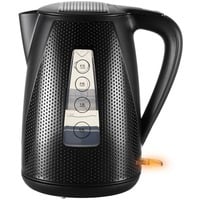 Unold 18555 bouilloire 1,7 L 1850 W Noir Noir, 1,7 L, 1850 W, Noir, Plastique, Indicateur de niveau d'eau, Sans fil