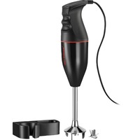 Unold M 100 D Mélangeur par immersion 120 W Noir, Batteur électrique Noir/Rouge, Mélangeur par immersion, 1,65 m, 120 W, Noir