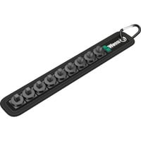 Wera Ceinture Une ceinture en tissu 9 pièces sans outils, Support Noir