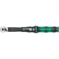 Wera Clé dynamométrique Click-Torque C 1 avec cliquet inverseur, 10-50 Nm Noir/Vert, Version 1/2"
