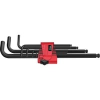 Wera Ensemble Clés Allen 9 pièces 950 PKL/9, Tournevis Noir, 1.5mm jusqu'à 10mm