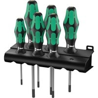 Wera Ensemble de tournevis Kraftforme Plus TORX Noir/Vert, T10, T15, T20, T25, T30, T40