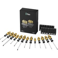 Wera Ensemble tournevis Big Pack 900 Noir/Jaune, Tournevis burin