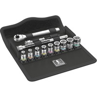 Wera Metall-Knarrensatz 8100SA 12HF 1/4", Set d'outils 28 pièces