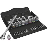Wera Zyklop Metal-Knarrens.8100 SB7 3/8", Set d'outils 28 pièces