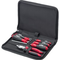 Wiha Boîte à outils pour les mécaniciens, Set d'outils Noir/Rouge, 6 pièces