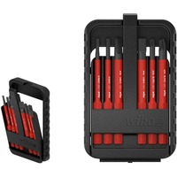 Wiha Jeu d'embouts slimBit electric 43160, Set d'embouts de vissage Rouge