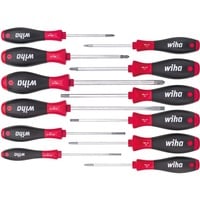 Wiha Jeu de tournevis SoftFinish 41002 Noir/Rouge