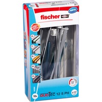 fischer DUOTEC 12 S PH M LD, Cheville Gris clair/Rouge