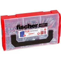 fischer FixTainer - DUOPOWER 535969, Cheville Gris clair/Rouge